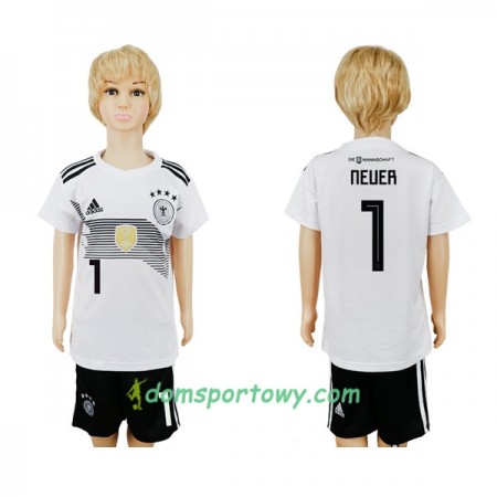 Koszulka Niemcy Neuer 1 Dziecięcy Domowe Koszulki Piłkarskie Mistrzostwa Świata 2018